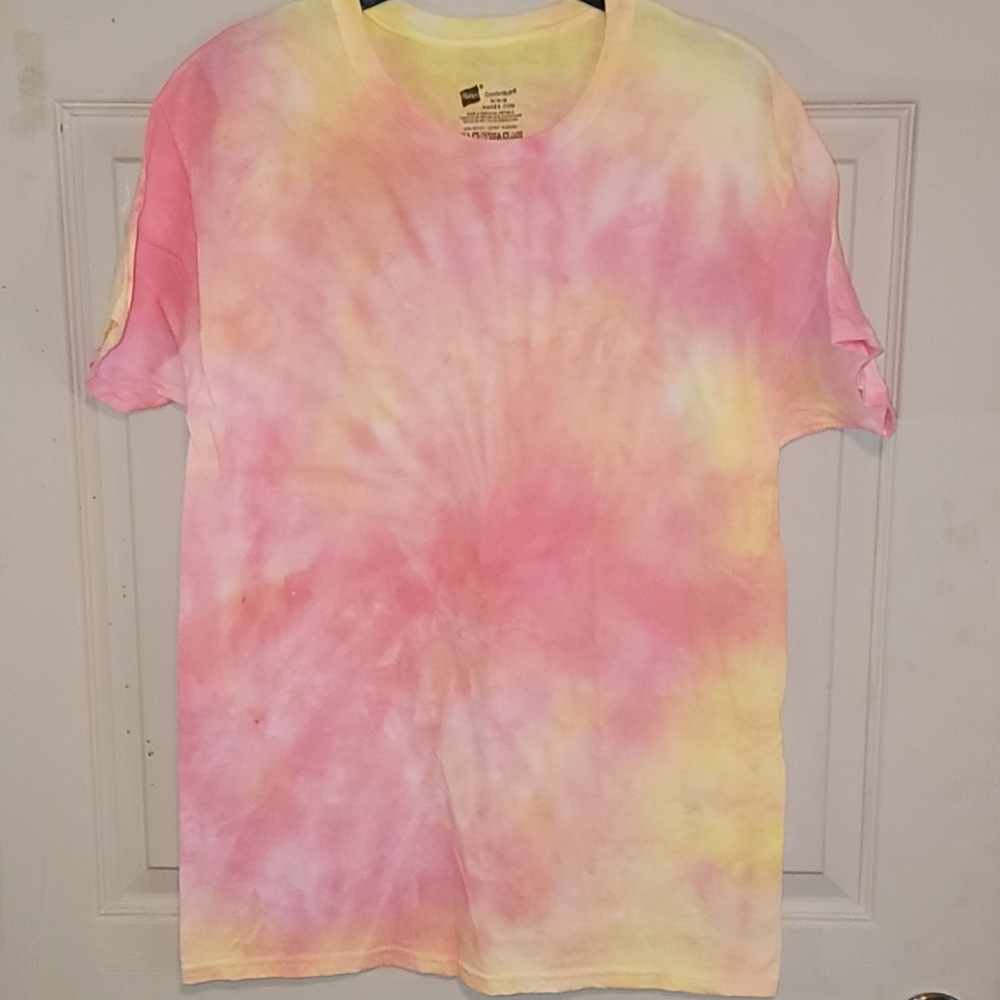 Custom tie dye unisex shirt, new
